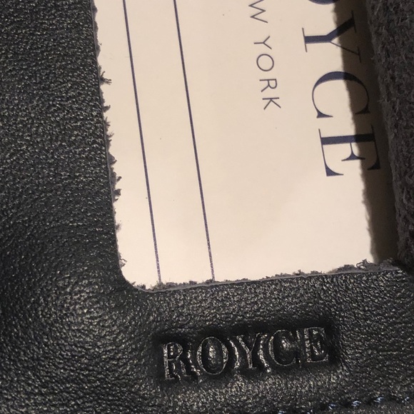 Royce “Google Cloud” black leather luggage tag - Picture 10 of 12